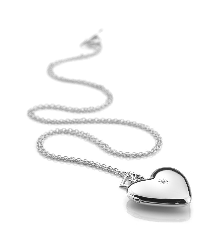 Hot Diamonds Confident Heart Locket