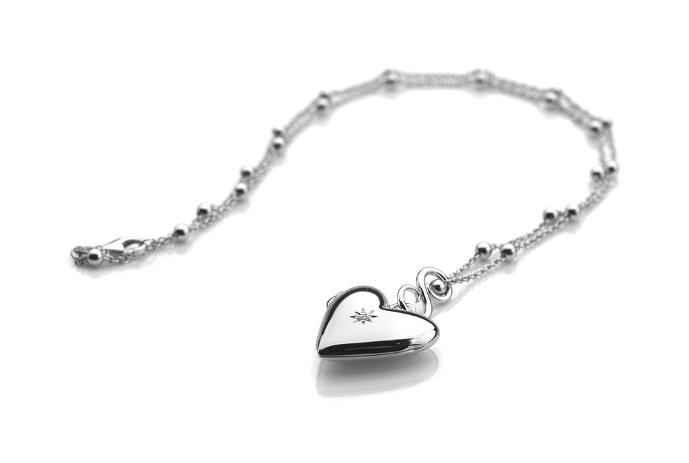 Hot Diamonds Confident Small Heart Locket