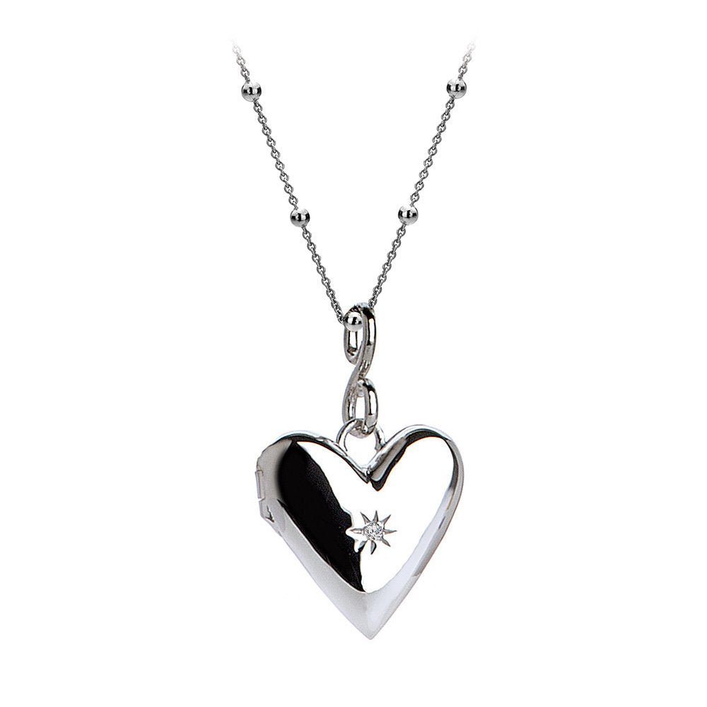 Hot Diamonds Confident Small Heart Locket