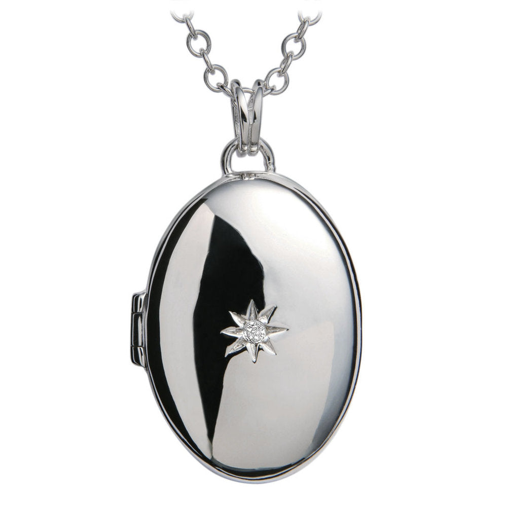 Hot Diamonds Confident Oval Locket