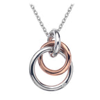 Hot Diamonds Eternal Pendant - Rose Gold Plate Accents