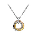 Hot Diamonds Calm Pendant - Rose and Yellow Gold Plated Accents