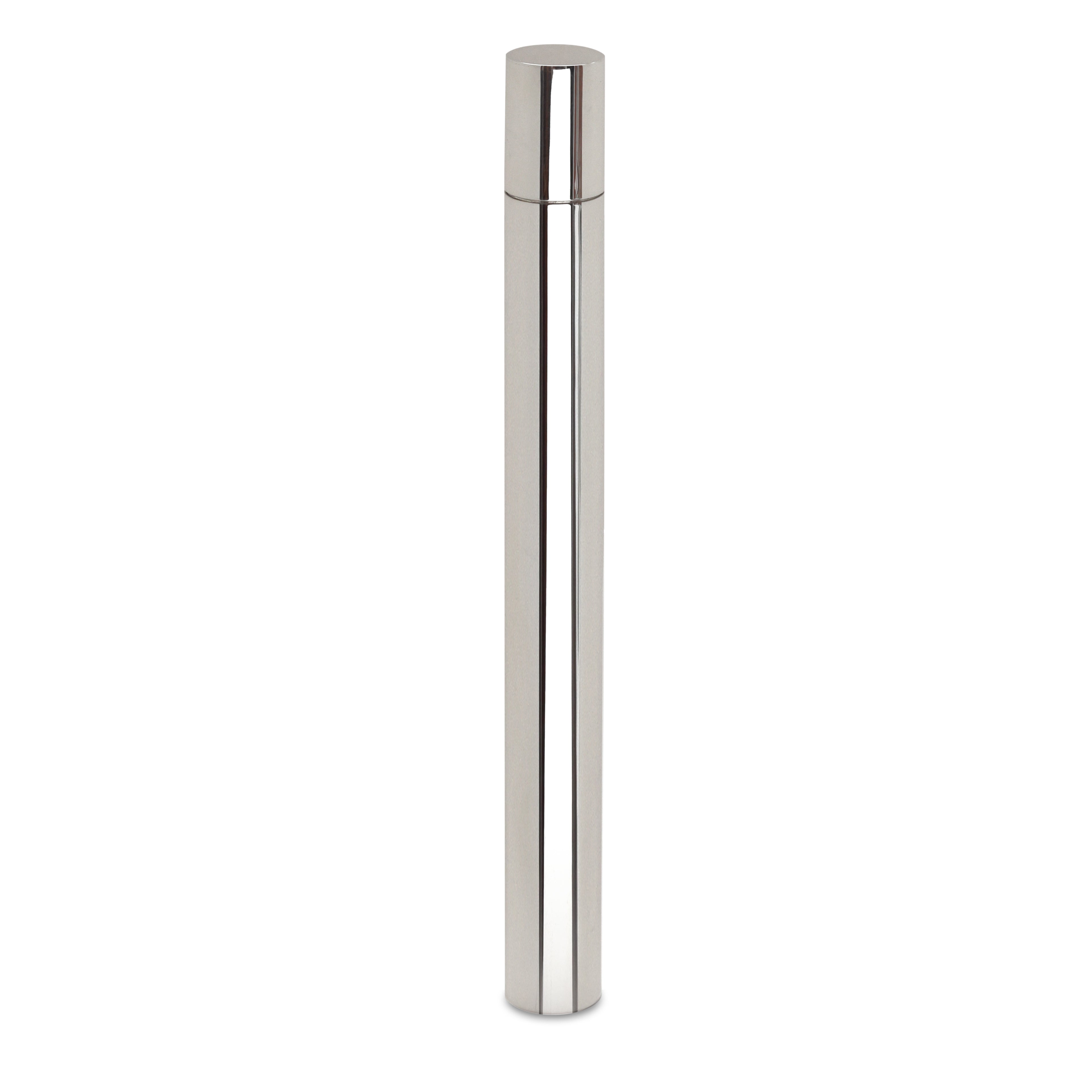 Sterling Silver Extra Large Cigar Tube