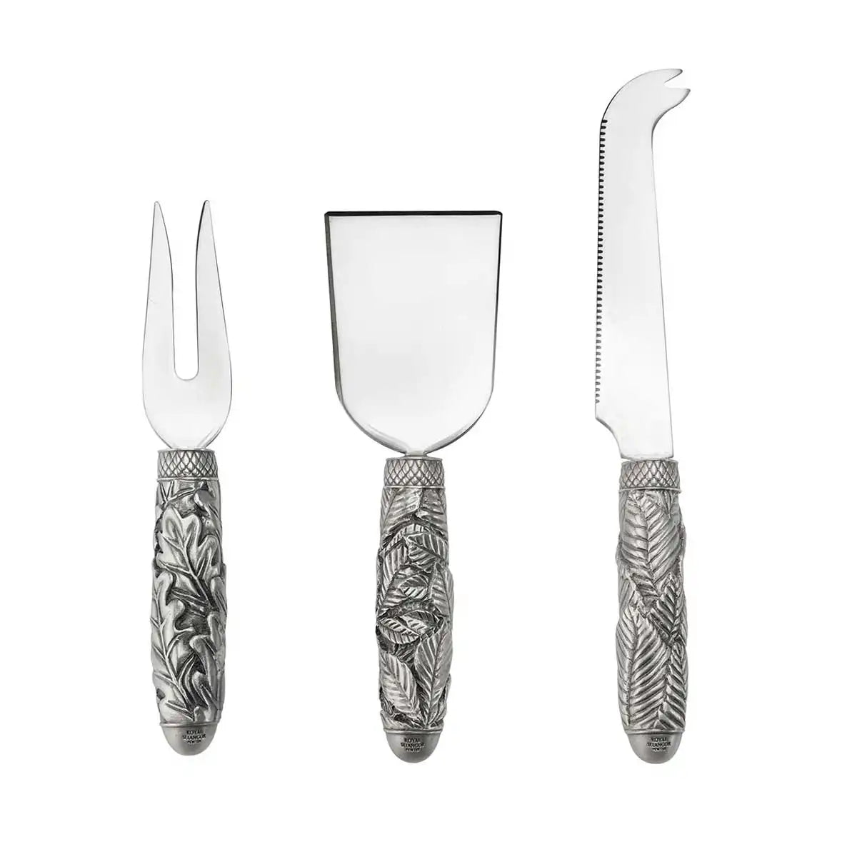 Woodland Cheese Knife Trio