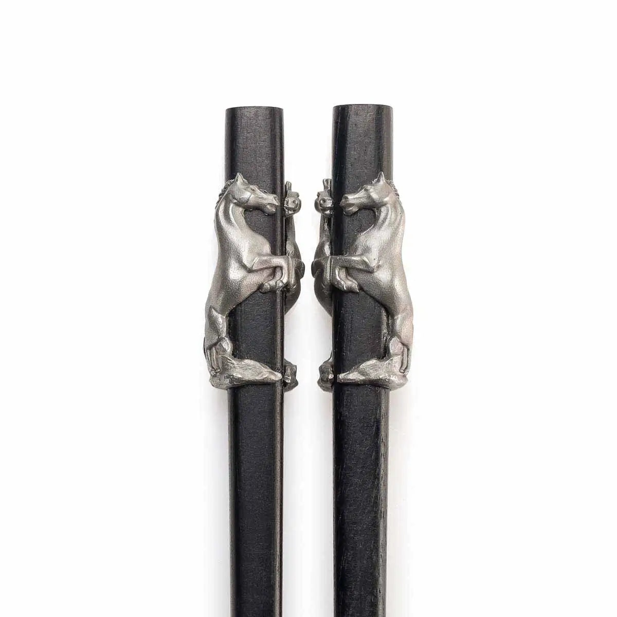 2026 Year of the Horse Pewter Chopstick Rest Set (Set of 2)