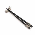 2026 Year of the Horse Pewter Chopstick Rest Set (Set of 2)