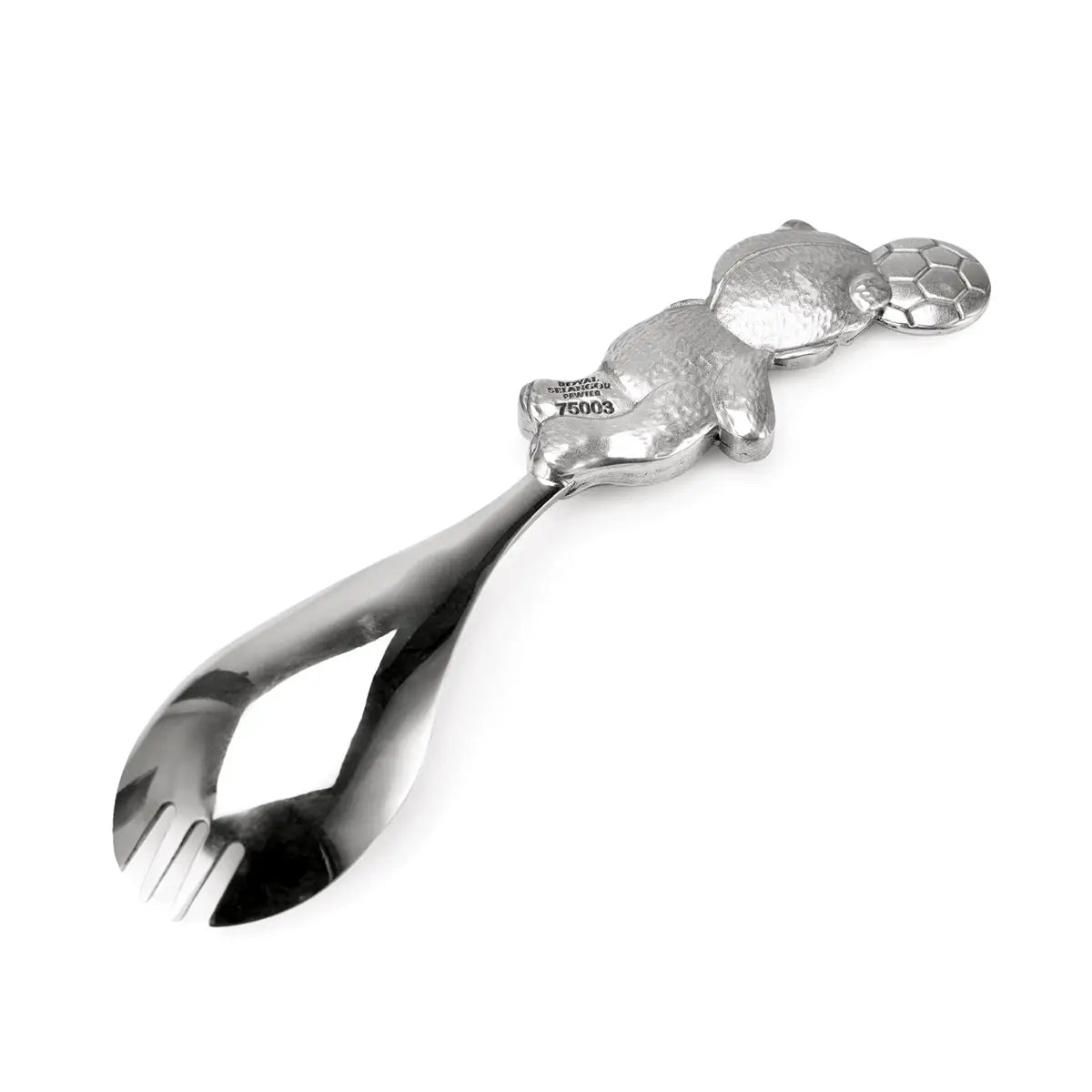 Pewter Teddy Bears' Picnic Sports Day Header Spork