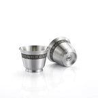 Chinese Pewter Tea Cups (Pair)