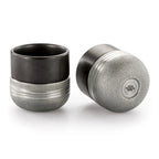 Sense Pewter & Ceramic Teacup Pair
