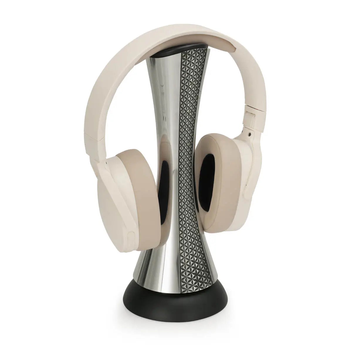 Solus Pewter & Timber Headphone Stand